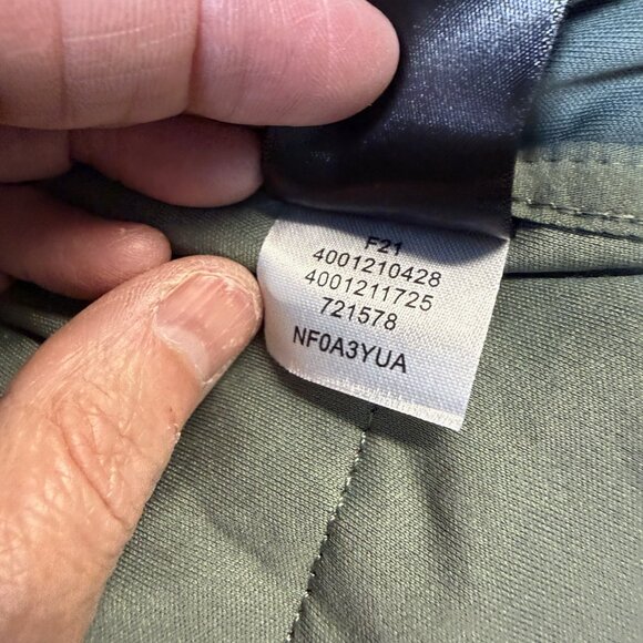 The North Face Mountain Sweatshirt Hoodie Women’s Medium Green EUC - Picture 8 of 11